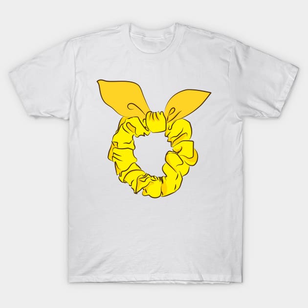 cute hair scrunchie T-Shirt by princessmi-com